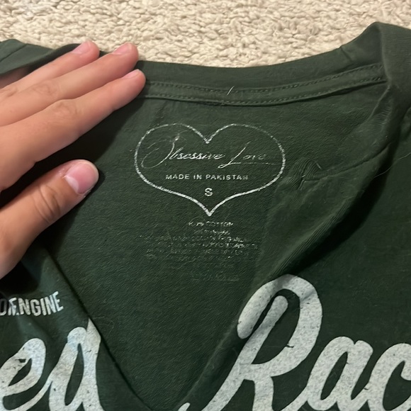 Motorcycle cropped top - Picture 2 of 2